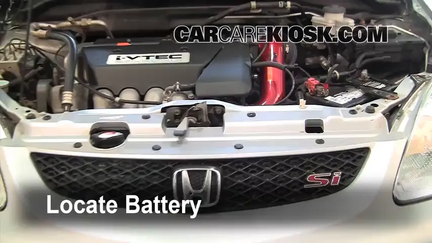 2003 Honda Civic Si 2.0L 4 Cyl. Battery